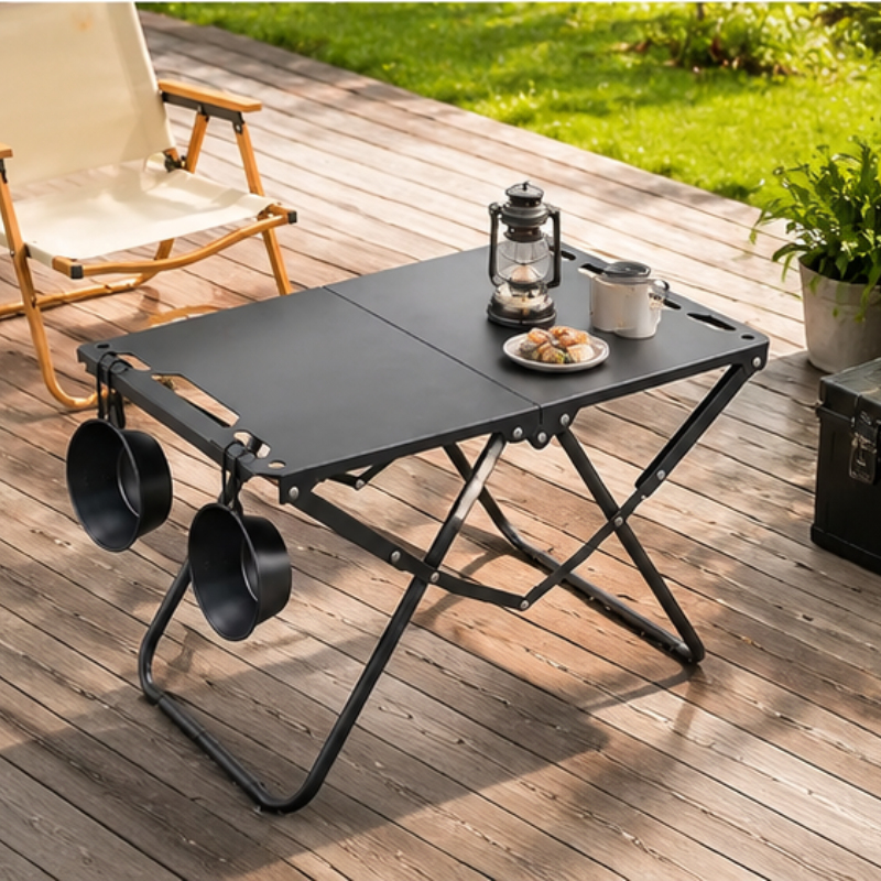 Desk Setup Design - Foldable Portable Camping Table, Outdoor Picnic