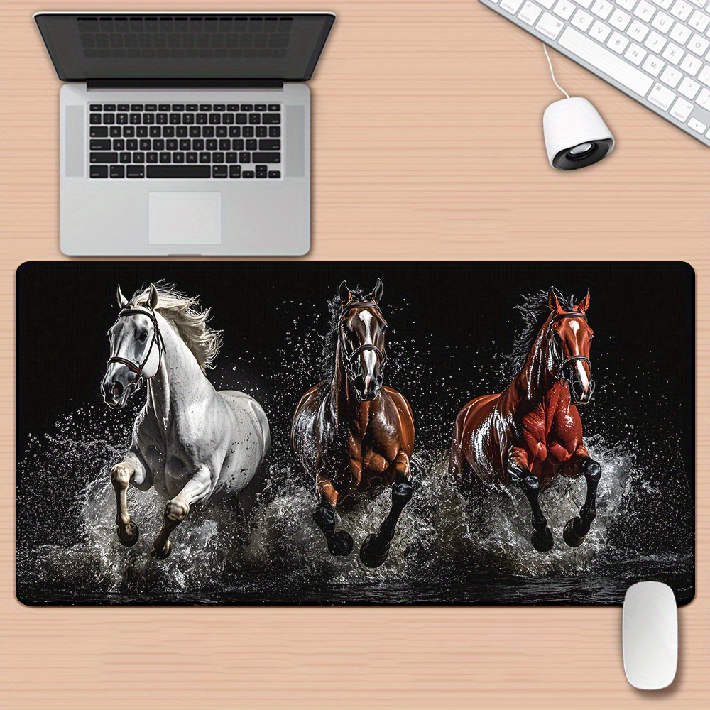 Desk Setup Pc And Laptop - Large Mouse Pad Desk Mat Cloth