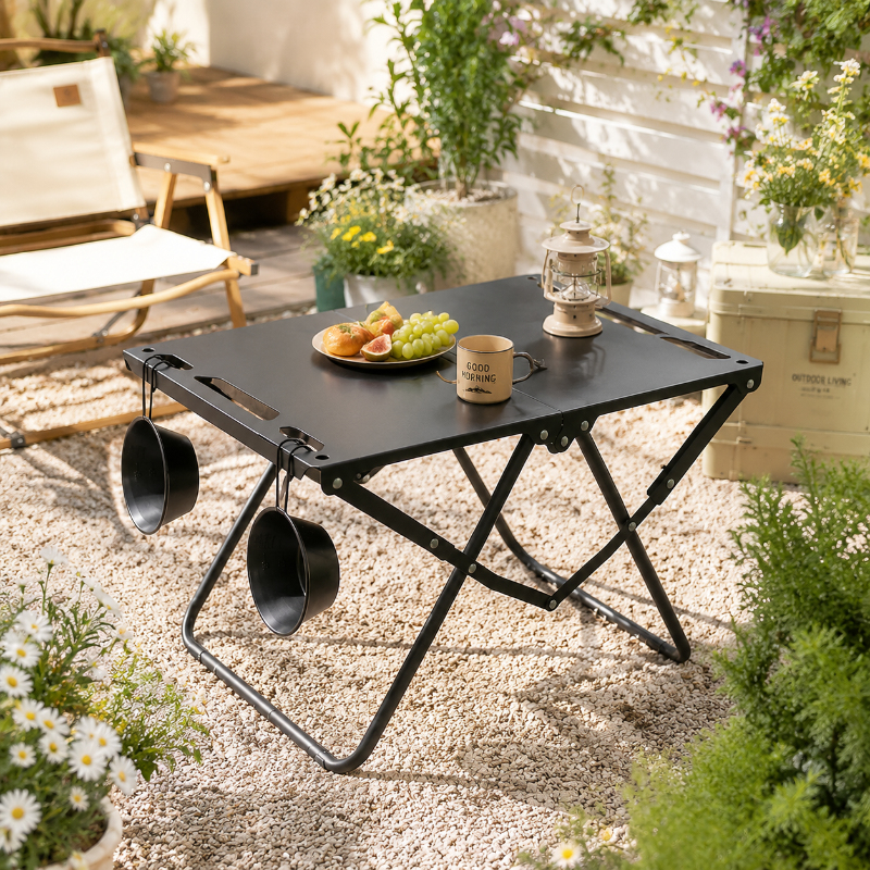 Desk Setup Design - Portable Picnic Table for Beach &