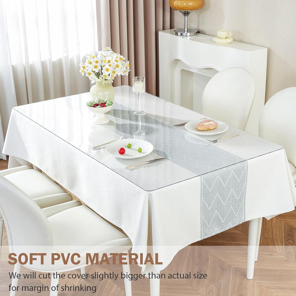 Clear Desk Mat 16x36 Inches, 1 - مراجعة Desk Setup Carpet وسعره
