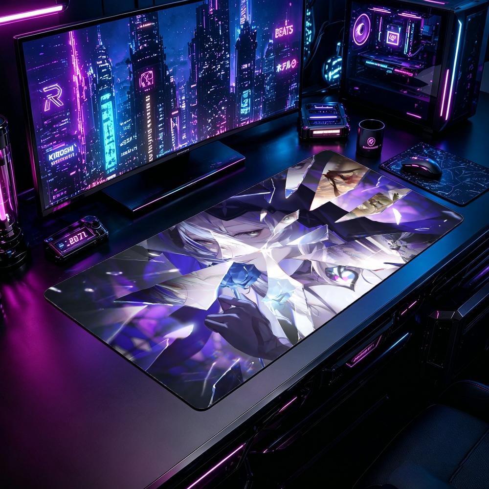 Gaming Mouse Pad HSR Black Swa - مراجعة Desk Setup Pc And Laptop وسعره
