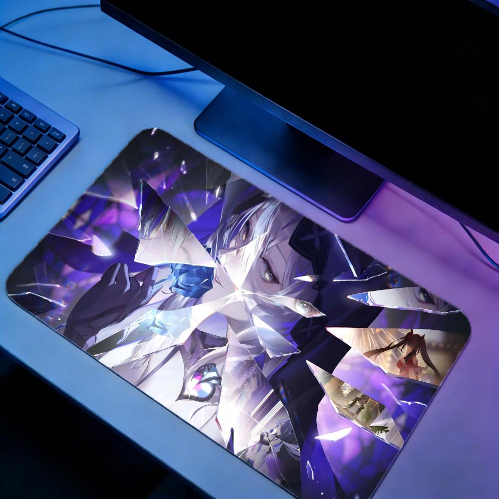 Gaming Mouse Pad HSR Black Swa - مراجعة Desk Setup Pc And Laptop وسعره