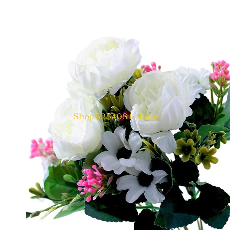 AXYC Color Silk Artificial Flo - مراجعة Desk Setup Needs وسعره