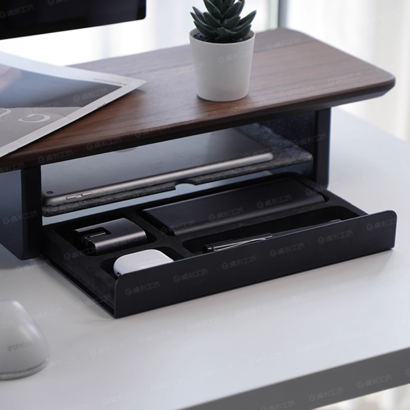 Monitor Stand Riser Storage Dr - مراجعة Desk Setup Riser وسعره