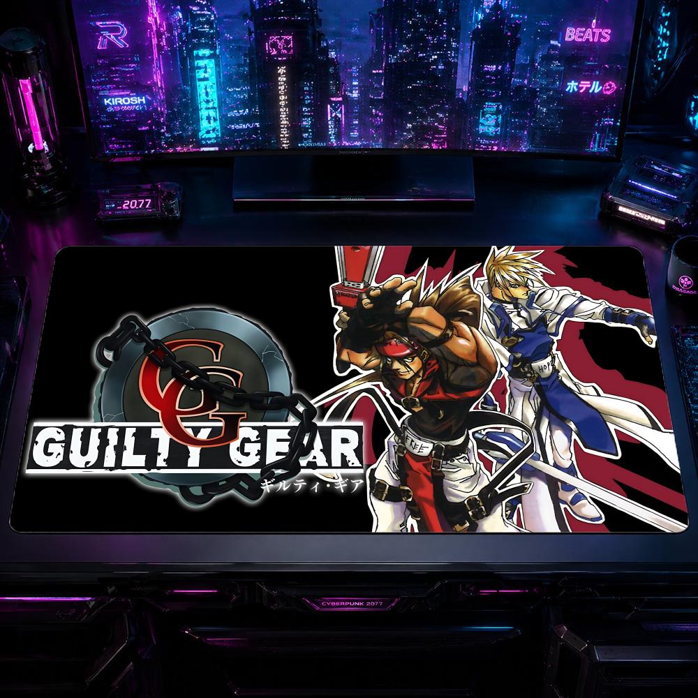 Gaming Mouse Pad GGuilty Gear  - مراجعة Desk Setup Pc And Laptop وسعره