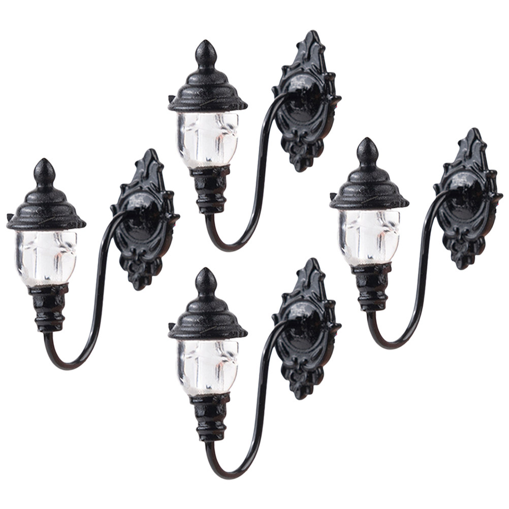 4Pcs Ultra Small Wall Lamp for - مراجعة Desk Setup Small وسعره