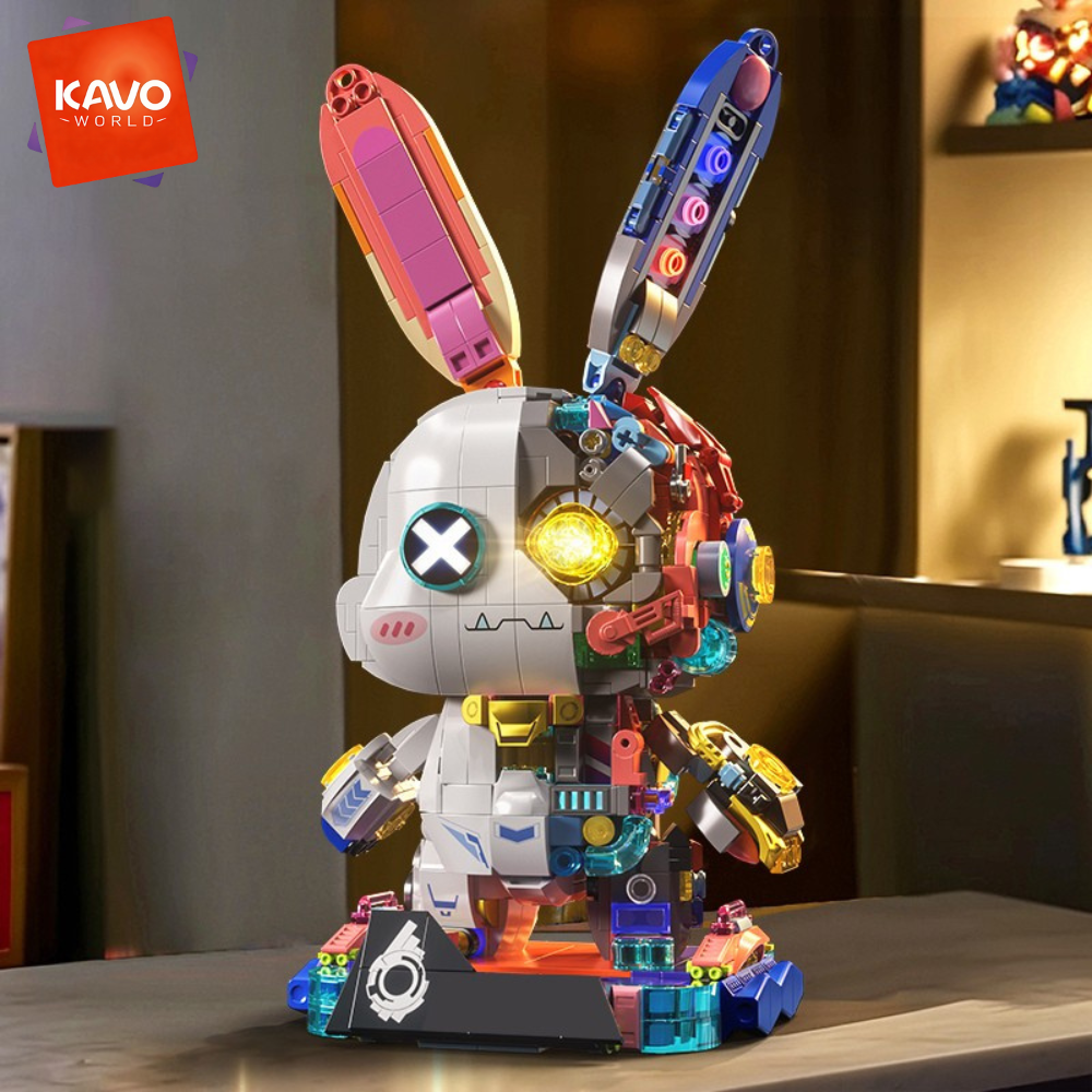 KAVOWORLD Cyberpunk Mechanical - مراجعة Desk Setup Small وسعره
