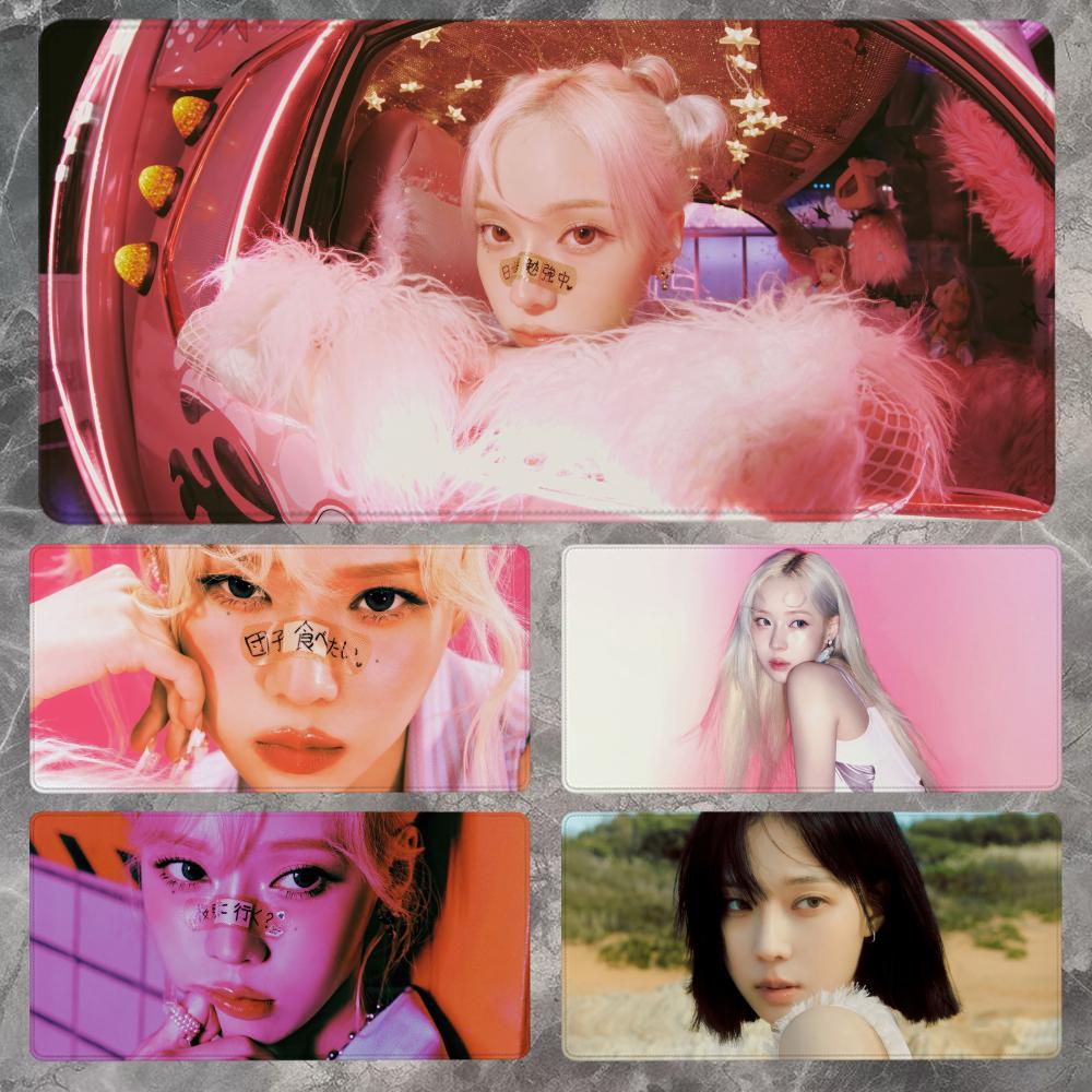 KPOP-aespas Mouse Pad 90x40CM  - مراجعة Desk Setup Kpop وسعره