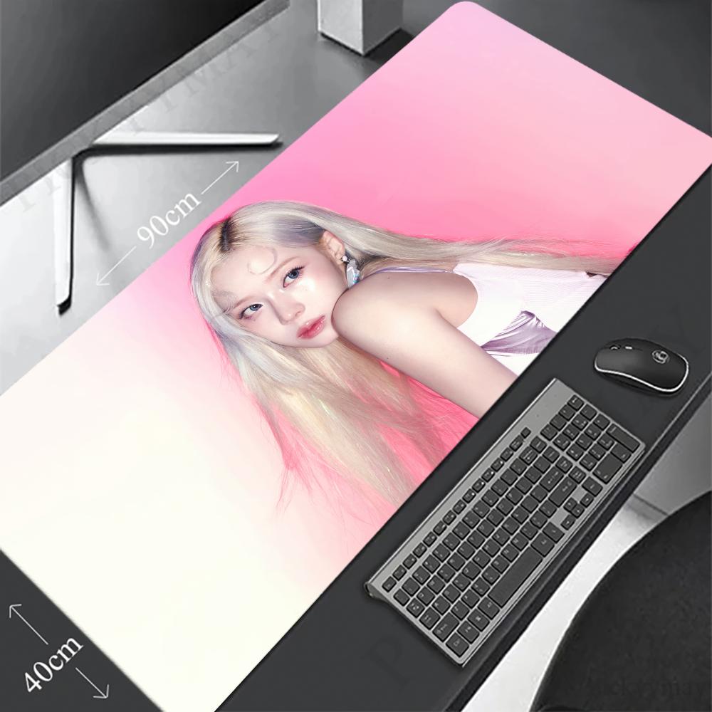 KPOP-aespas Mouse Pad 90x40CM  - مراجعة Desk Setup Kpop وسعره