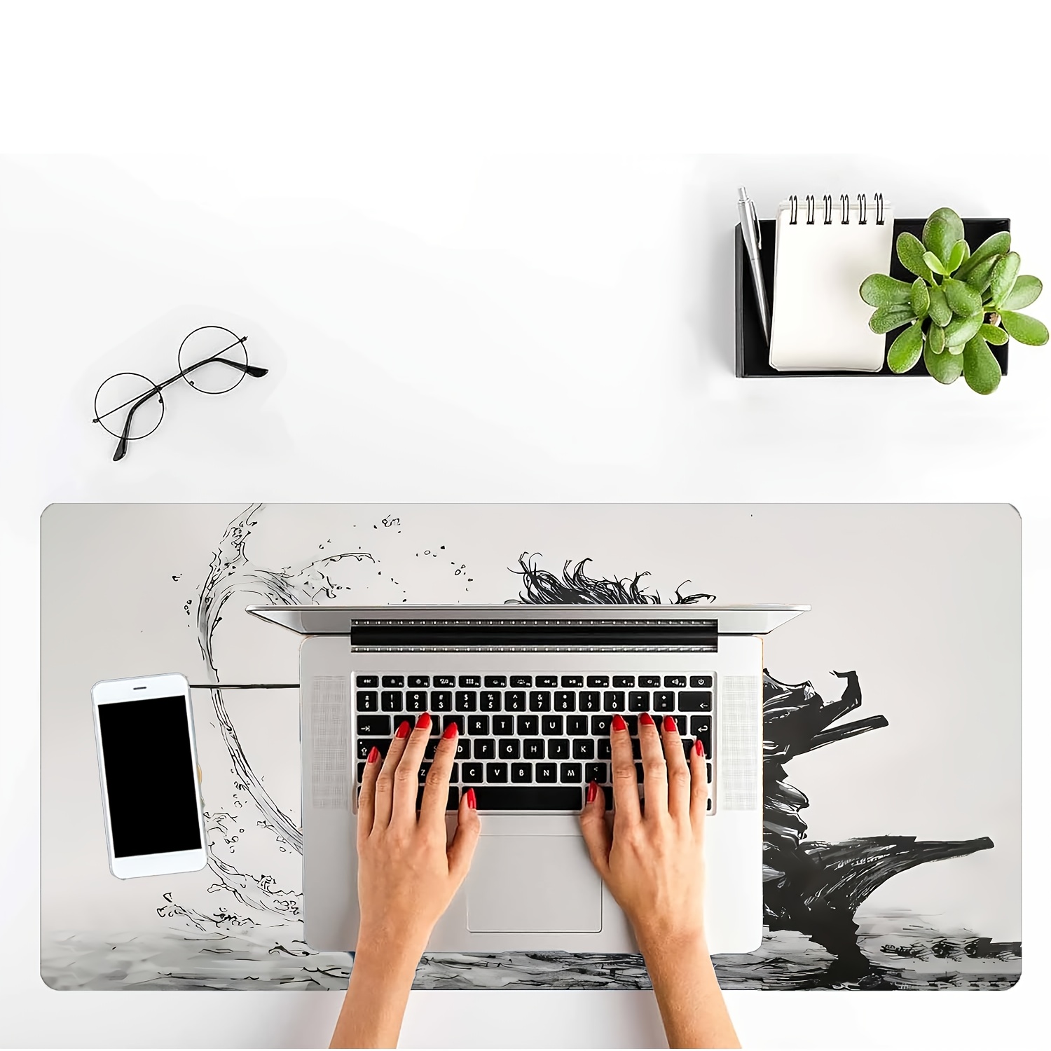 Gaming Mouse Pad Premium Desk  - مراجعة Desk Setup Pc And Laptop وسعره