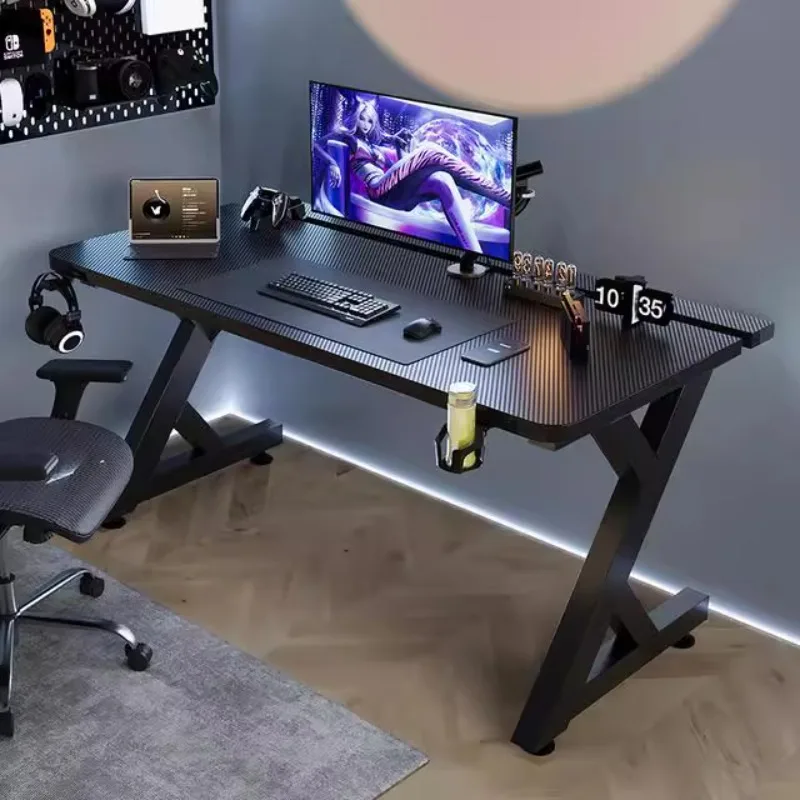 Q Minimalist Black Computer De - مراجعة Desk Setup Black وسعره