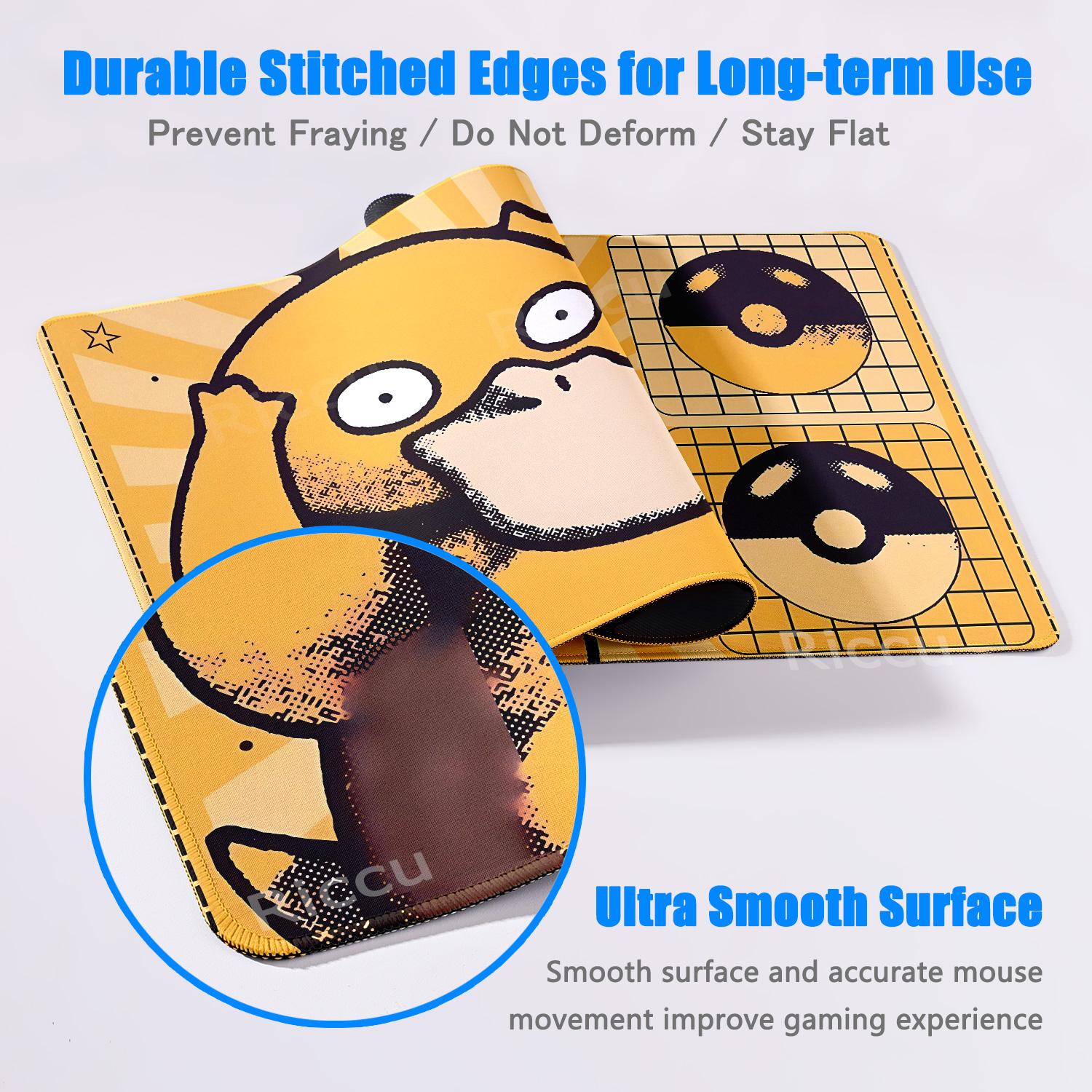 Cartoon Pokémon Mouse Pad Non- - مراجعة Desk Setup Pc And Laptop وسعره