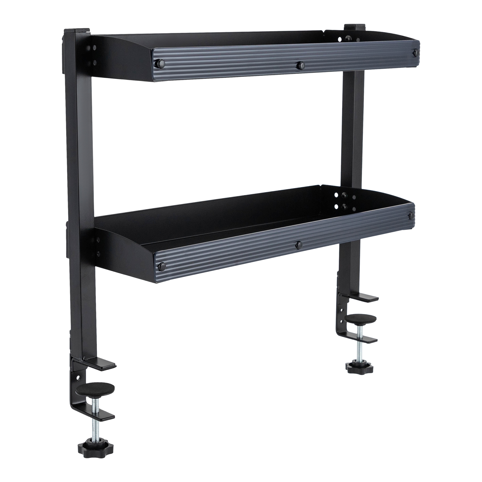 Clamp-on Desk Shelf, 2-Tier, A - مراجعة Desk Setup Black وسعره