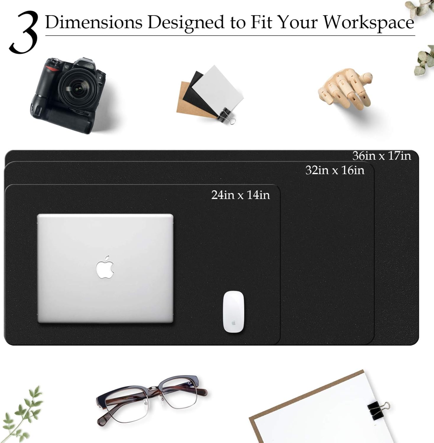 Large Size Leather Desk Pad,Of - مراجعة Desk Setup Carpet وسعره