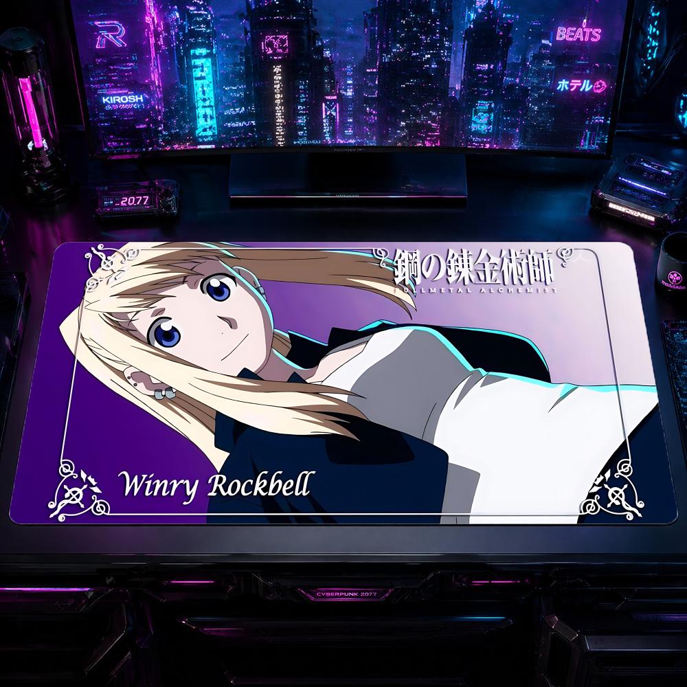 Gaming Mouse Pad FFullmetal Al - مراجعة Desk Setup Pc And Laptop وسعره