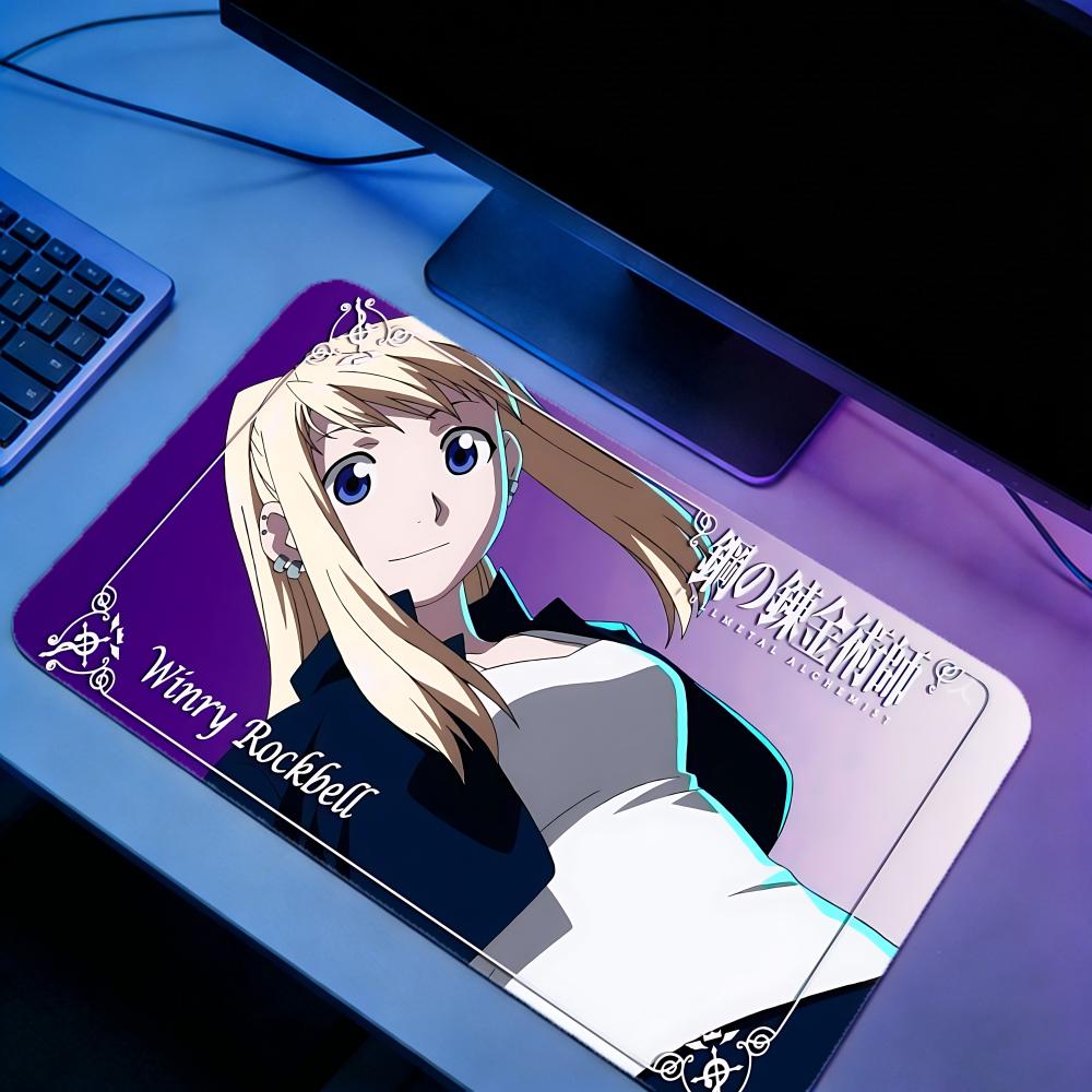 Gaming Mouse Pad FFullmetal Al - مراجعة Desk Setup Pc And Laptop وسعره