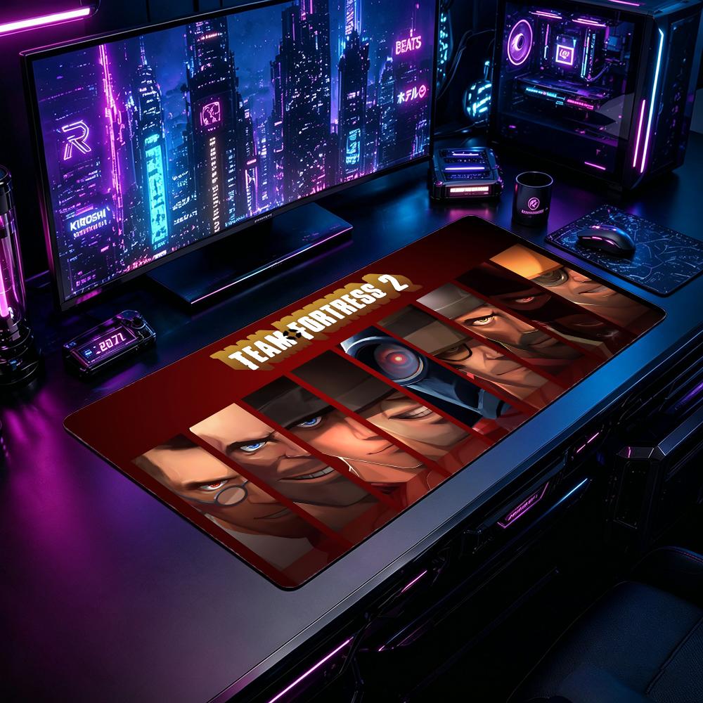 Gaming Mouse Pad TTeam Fortres - مراجعة Desk Setup Pc And Laptop وسعره