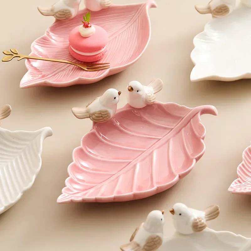 Cute Bird Tray Ceramic Jewelry - مراجعة Desk Setup At Home وسعره