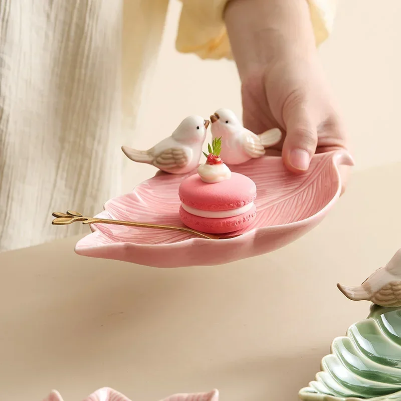 Cute Bird Tray Ceramic Jewelry - مراجعة Desk Setup At Home وسعره