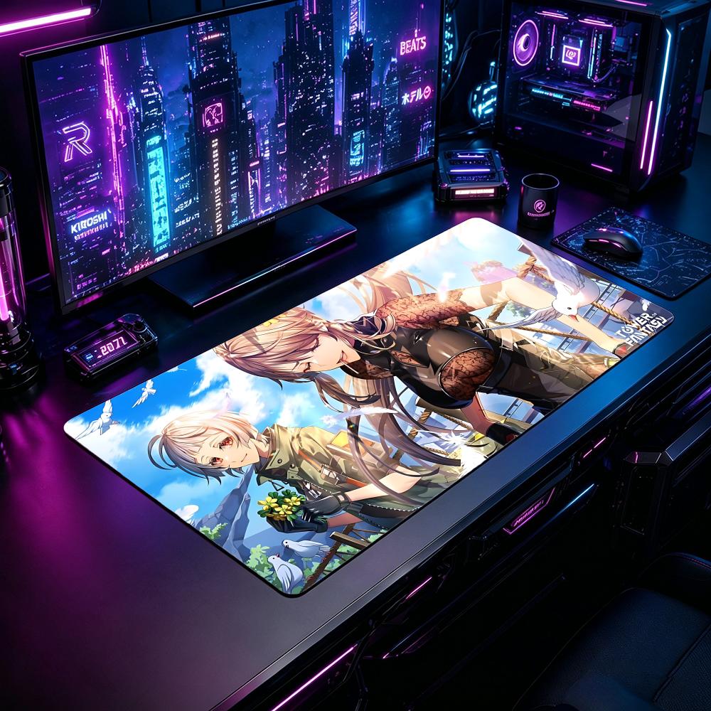 Gaming Mouse Pad Tower of Fant - مراجعة Desk Setup Pc And Laptop وسعره