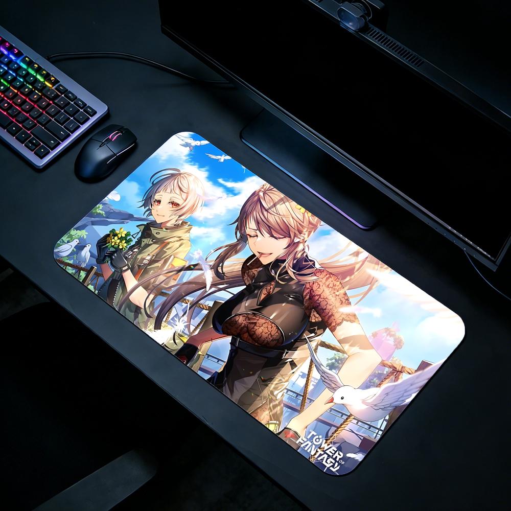 Gaming Mouse Pad Tower of Fant - مراجعة Desk Setup Pc And Laptop وسعره