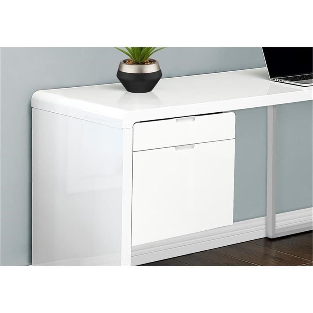 I 7582 Computer Desk, Home Off - مراجعة Desk Setup Corner وسعره