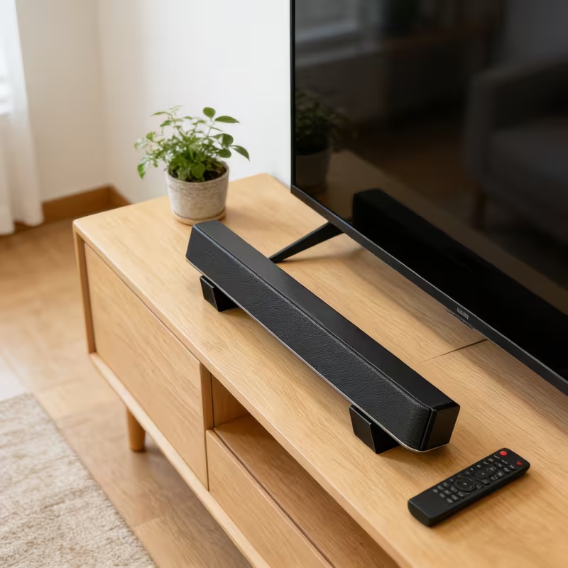 2pcs Universal SoundBar Stand  - مراجعة Desk Setup Design وسعره