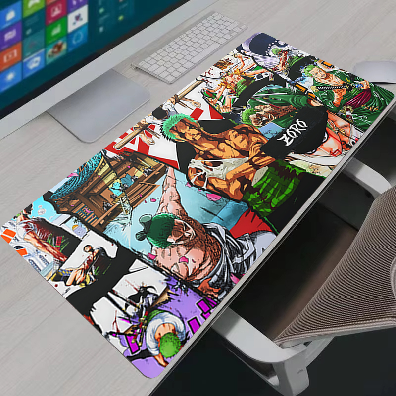 Mouse Pad PC Gamer Anime Desk  - مراجعة Desk Setup Carpet وسعره