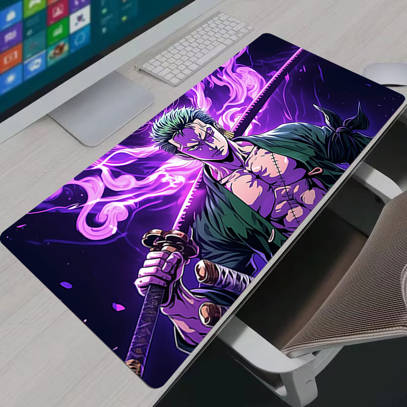 Mouse Pad PC Gamer Anime Desk  - مراجعة Desk Setup Carpet وسعره