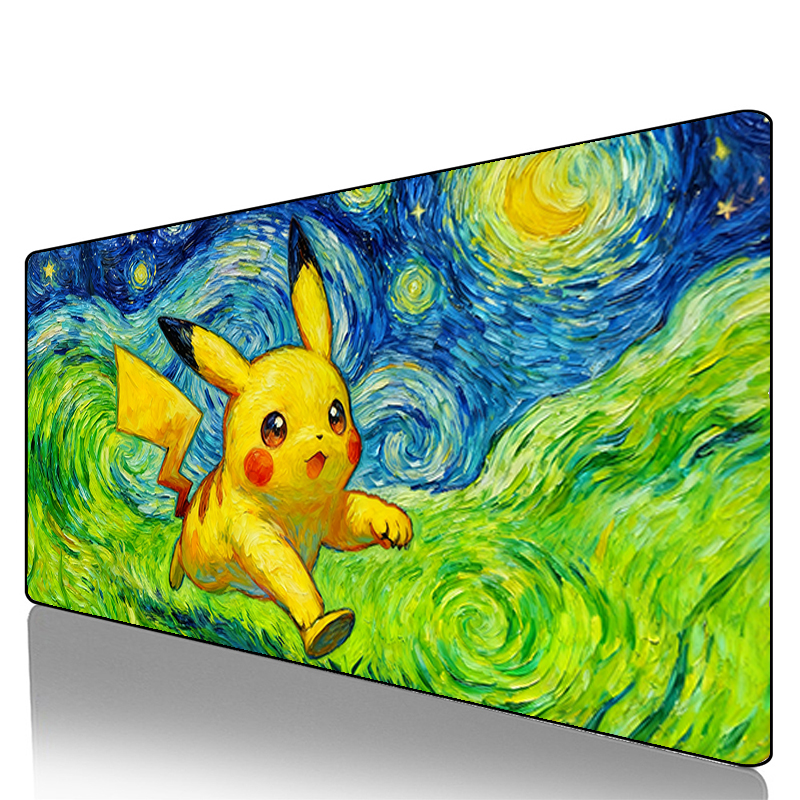 Mouse Pad Pokemon Pikachu Geng - مراجعة Desk Setup Carpet وسعره