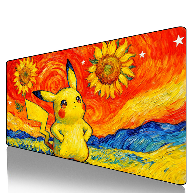 Mouse Pad Pokemon Pikachu Geng - مراجعة Desk Setup Carpet وسعره