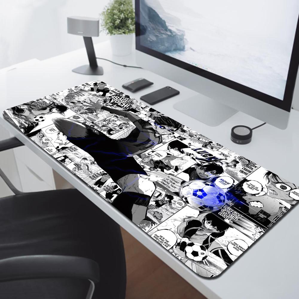 Black And White Anime Mouse Pa - مراجعة Desk Setup Black وسعره
