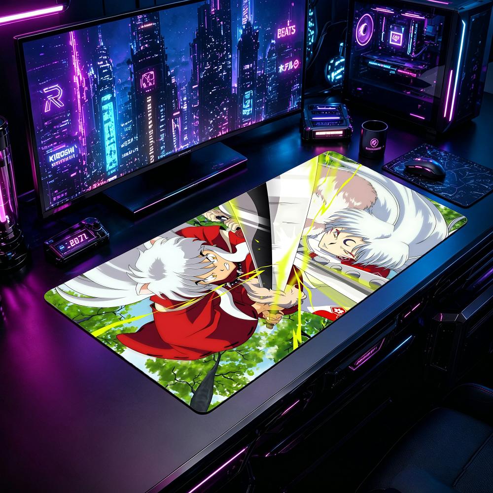 Gaming Mouse Pad Anime IInuyas - مراجعة Desk Setup Pc And Laptop وسعره