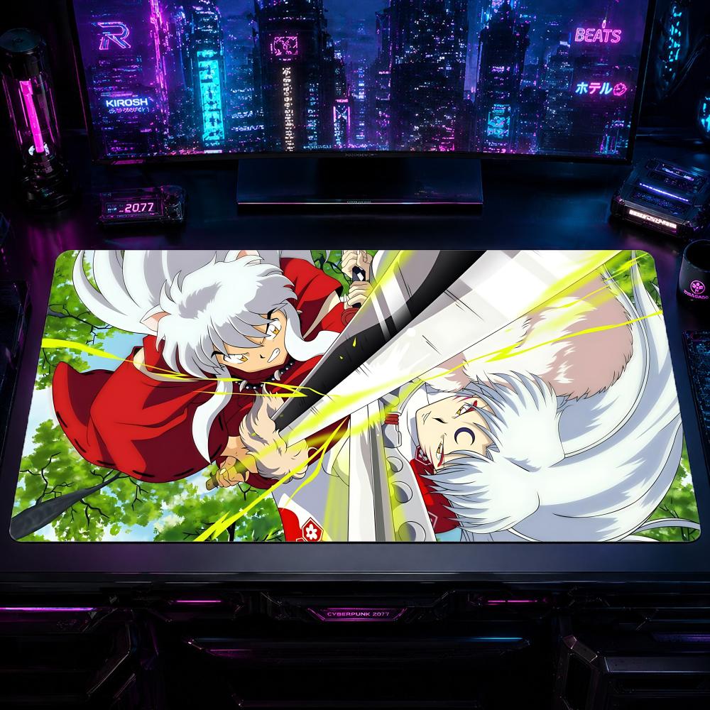Gaming Mouse Pad Anime IInuyas - مراجعة Desk Setup Pc And Laptop وسعره