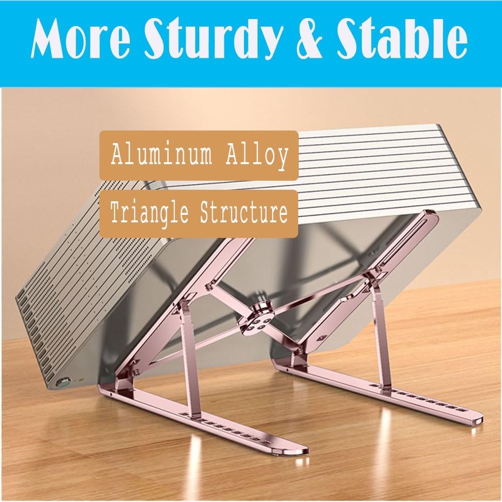 Portable Laptop Stand Foldable - مراجعة Desk Setup Riser وسعره