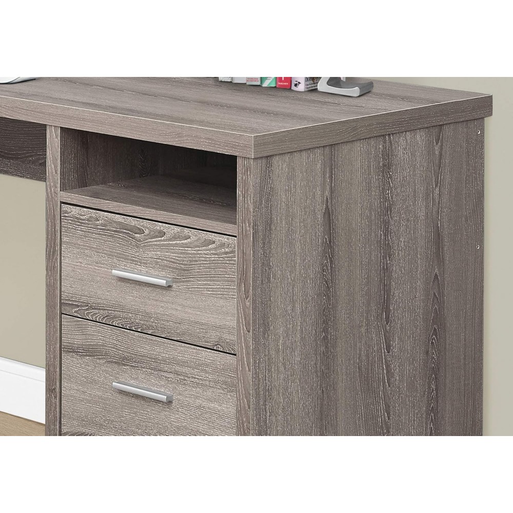 I 7255 Computer Desk, Home Off - مراجعة Desk Setup Corner وسعره