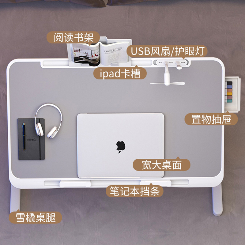 Over Bed Table Desk Tables for - مراجعة Desk Setup Pc And Laptop وسعره