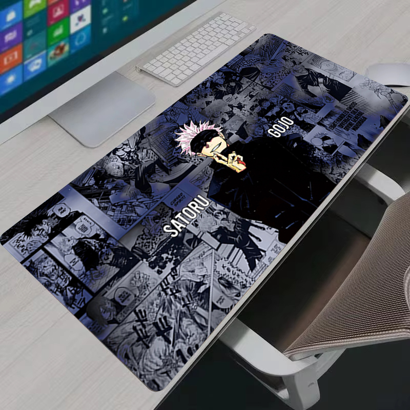 Mouse Pad Cool Anime Jujutsu K - مراجعة Desk Setup Carpet وسعره