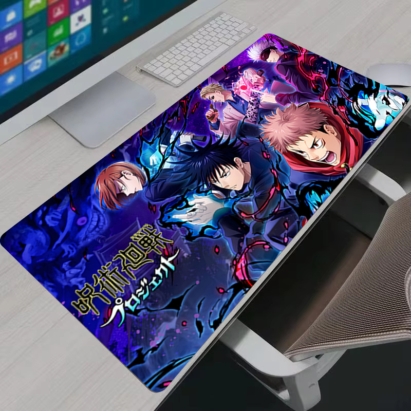 Mouse Pad Cool Anime Jujutsu K - مراجعة Desk Setup Carpet وسعره