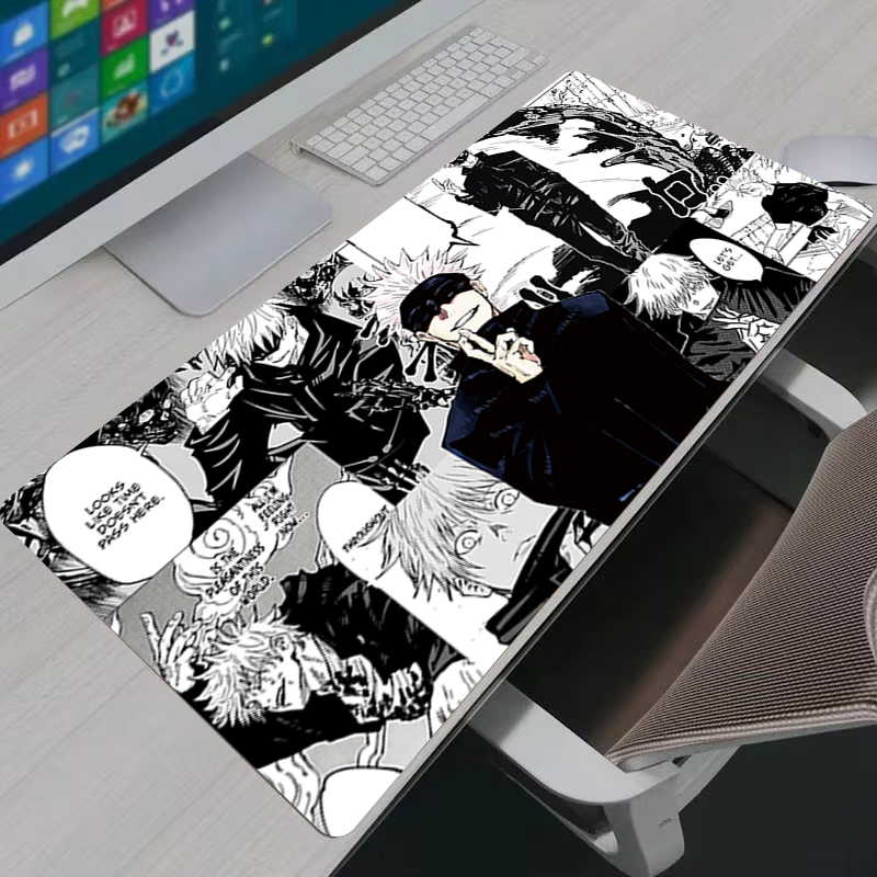 Mouse Pad Cool Anime Jujutsu K - مراجعة Desk Setup Carpet وسعره
