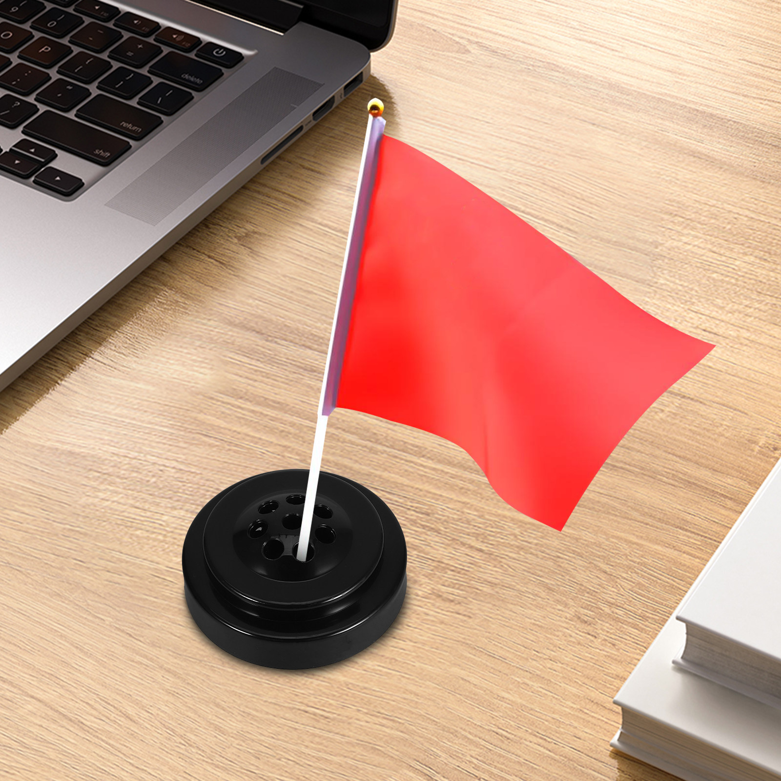 3Pcs Mini Flag Holder Stand Sm - مراجعة Desk Setup Small وسعره