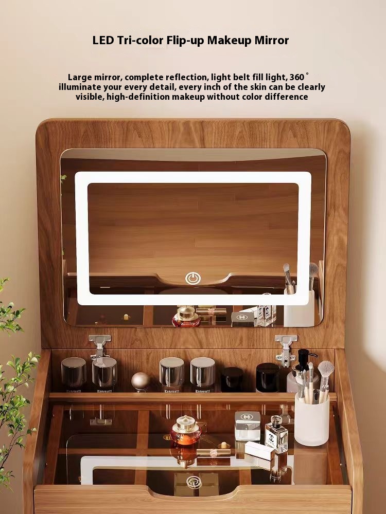 (60cm) 3 in 1 Vanity Desk with - مراجعة Desk Setup Small وسعره