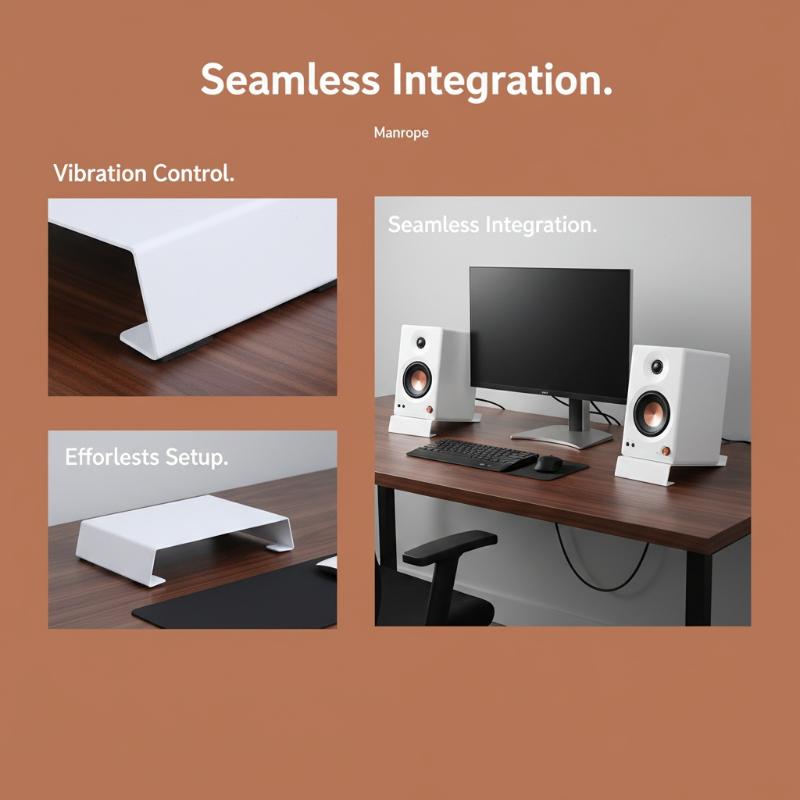 MR5BT Desktop Speaker Bracket, - مراجعة Desk Setup Design وسعره