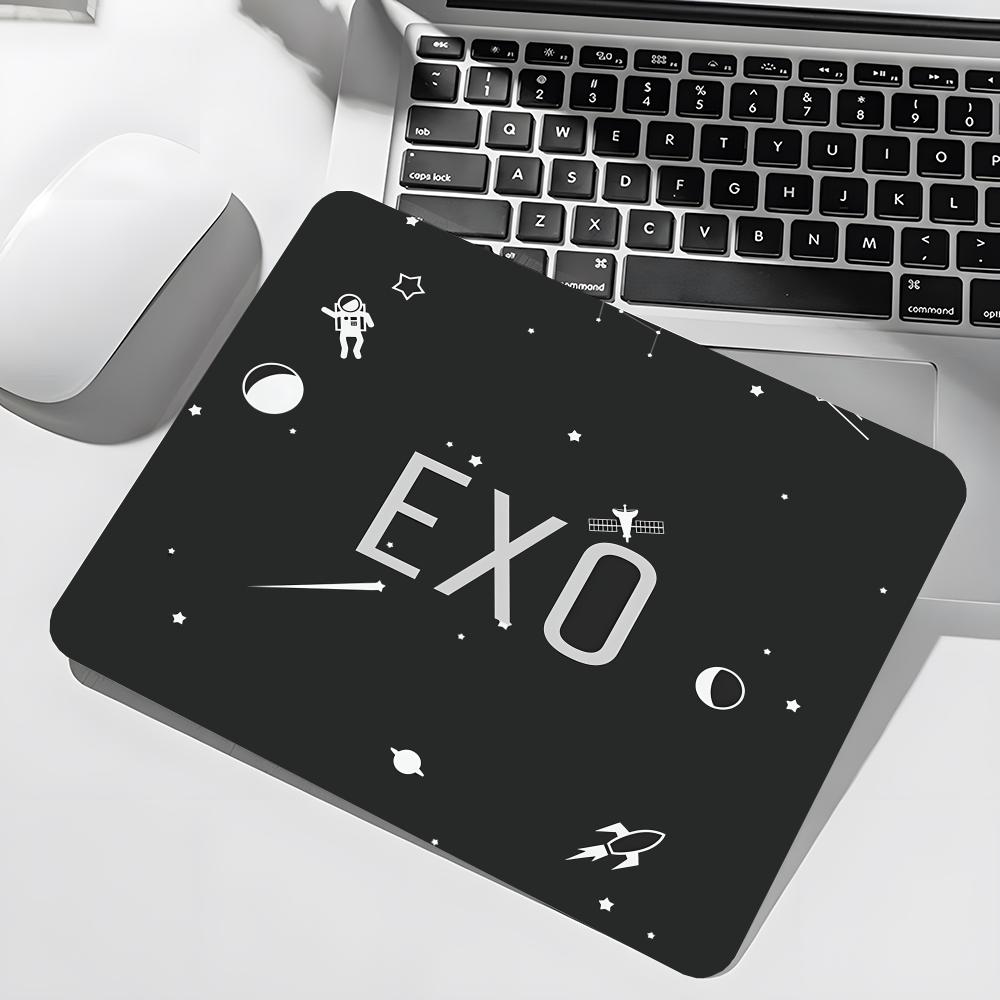 EXO Logo Kpop Mouse Pad Gamer  - مراجعة Desk Setup Kpop وسعره