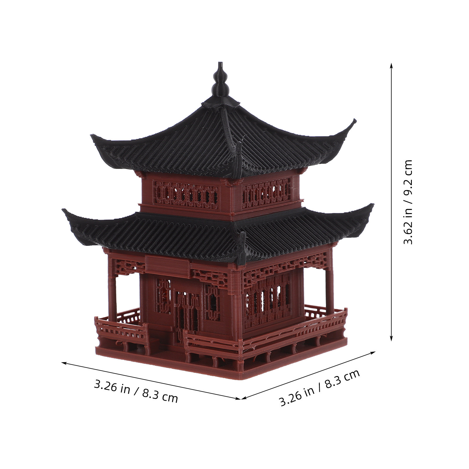 Chinese Style Mini Pavilion St - مراجعة Desk Setup Small وسعره
