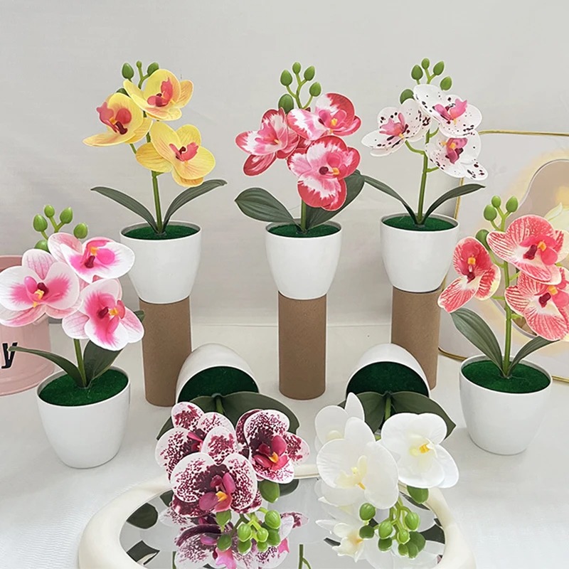1Pcs 20CM Simulation Plants Po - مراجعة Desk Setup At Home وسعره