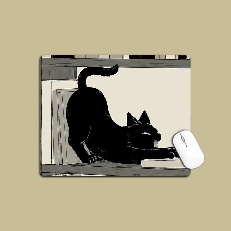 Mouse Mat Cat Mause Pad Cute C - مراجعة Desk Setup Carpet وسعره