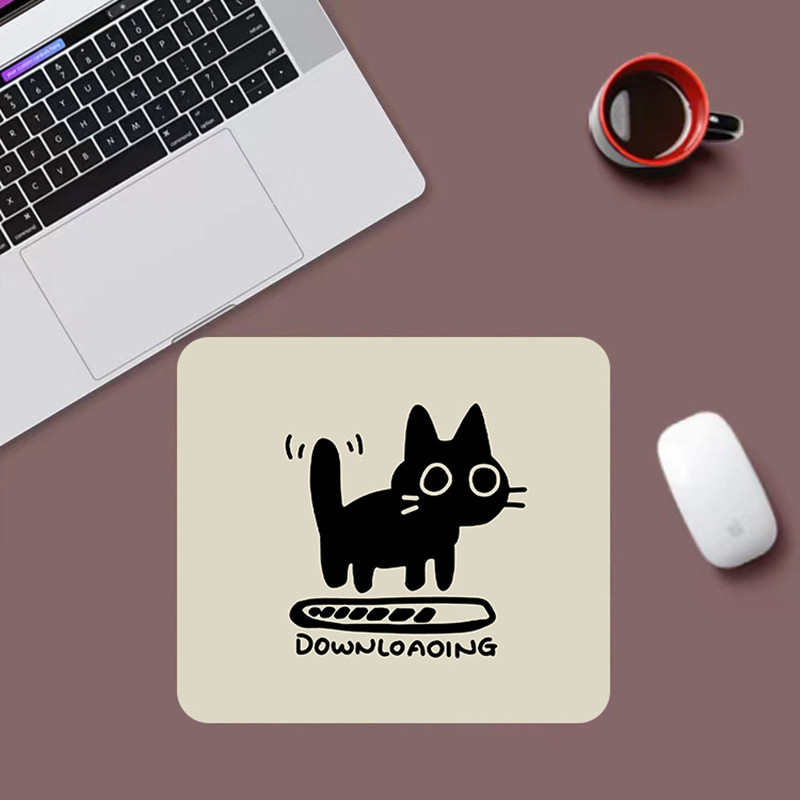 Mouse Mat Cat Mause Pad Cute C - مراجعة Desk Setup Carpet وسعره