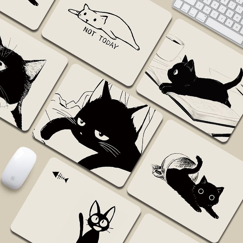 Mouse Mat Cat Mause Pad Cute C - مراجعة Desk Setup Carpet وسعره