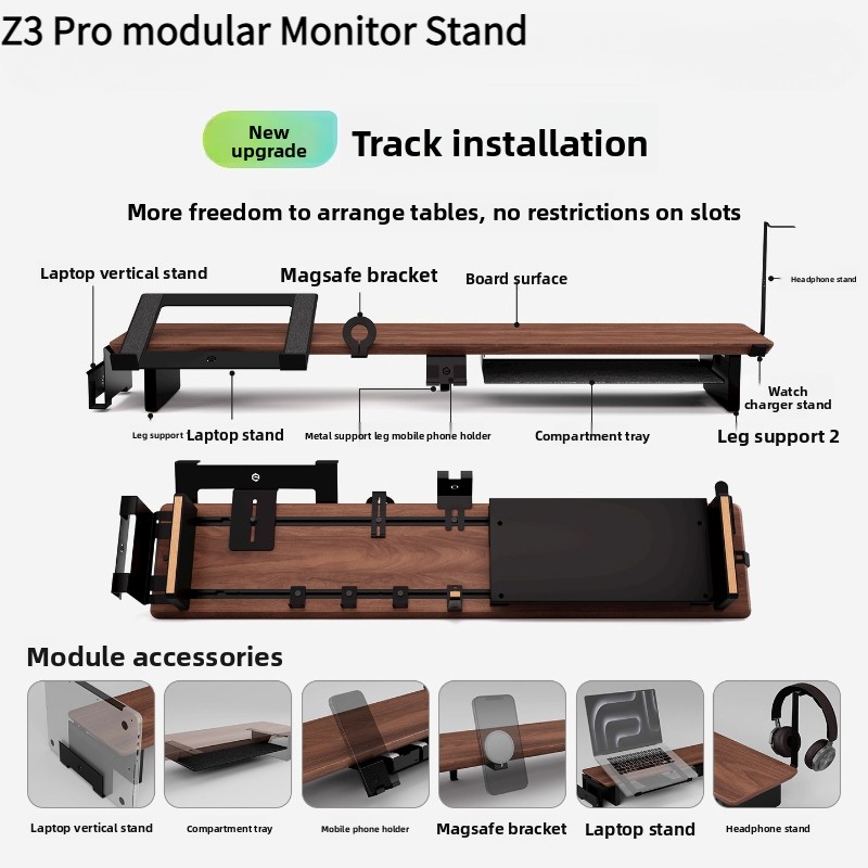 Z3 Pro Modular Monitor Riser S - مراجعة Desk Setup Riser وسعره